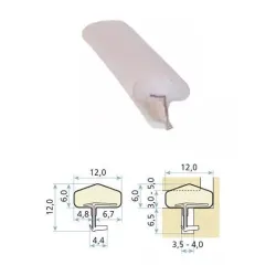 Schlegel Uszczelka drzwiowa QLON QL-3106 250m Beż