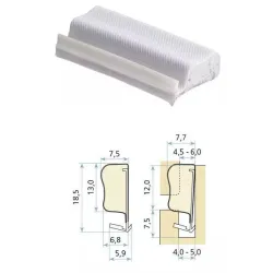 Schlegel Uszczelka okienna QLON QL-3053 25m Biały