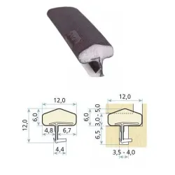 Schlegel Uszczelka drzwiowa QLON QL-3106 25m Brąz