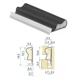Schlegel Uszczelka okienna QLON QL-3072 300m Czarny
