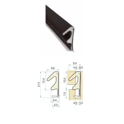 Schlegel Uszczelka drzwiowa QLON QL-3091 150m Czarny