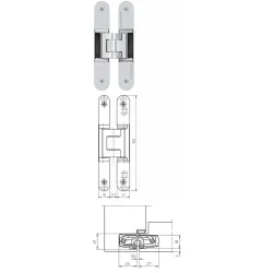 simonswerk TECTUS TE 240 3D               Stal szlachetna