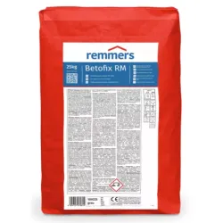 remmers Szybkowiążąca zaprawa naprawcza do betonu elewacyjnego Betofix RM 25kg Szary remmers Szybkowiążąca zaprawa naprawcza do betonu elewacyjnego Betofix RM 25kg Szary