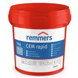 remmers Bezchlorkowy cement szybkowiążący CEM rapid 15kg Szary