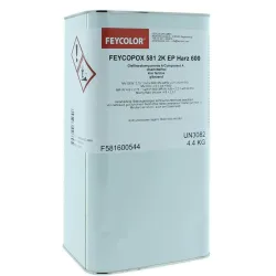 FEYCOLOR Feycolor 581 2K EP Żywica Epoksydowa Odlewnicza 4,4kg Bezbarwny