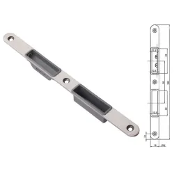 Siegenia Aubi  Zaczep zamka magnetycznego KFV 116 18x245 mm Stal szlachetna