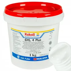RAKOLL Klej do drewna RAKOLL GXL-4 Plus wodoodporny D4 1kg biały RAKOLL Klej do drewna RAKOLL GXL-4 Plus wodoodporny D4 1kg biały
