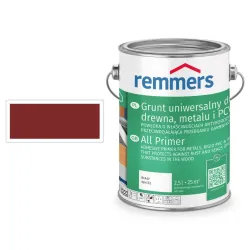 remmers Grunt uniwersalny do drewna, metalu i PCV 0,75L Czerwonobrązowy remmers Grunt uniwersalny do drewna, metalu i PCV 0,75L Czerwonobrązowy