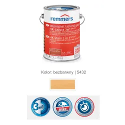 remmers Impregnat lazurujący HK-Lazura 3w1 [plus] 2,5L Bezbarwny