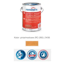 remmers Impregnat lazurujący HK-Lazura 3w1 [plus] 2,5L Pinia/Modrzew
