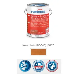 remmers Impregnat lazurujący HK-Lazura 3w1 [plus] 2,5L Teak