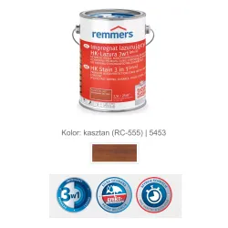 remmers Impregnat lazurujący HK-Lazura 3w1 [plus] 2,5L Kasztan