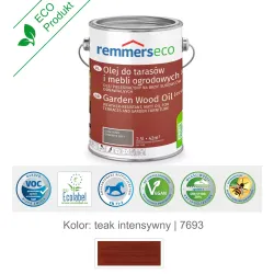 remmers Olej wodny do drewna tarasu 2,5L Teak intensywny