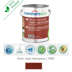 remmers Olej wodny do drewna tarasu 5L Teak intensywny
