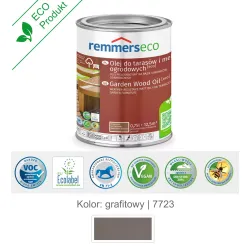 remmers Olej wodny do drewna tarasu 0,75L Grafitowy