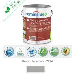 remmers Olej wodny do drewna tarasu 5L Platynowy