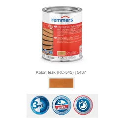 remmers Impregnat lazurujący HK-Lazura 3w1 [plus] 100ml Teak