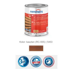remmers Impregnat lazurujący HK-Lazura 3w1 [plus] 100ml Kasztan