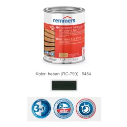 remmers Impregnat lazurujący HK-Lazura 3w1 [plus] 100ml Heban