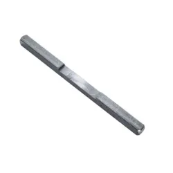 FKS Trzpień klamki 8mm, L=130 mm frezowany Stal