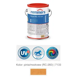 remmers Aqua MSL-45/sm-Mittelschichtlasur UV+ 5L Pinia/Modrzew