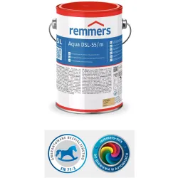 remmers Aqua DSL-55-Dickschicht-Lasur PU mat 0,75L Bezbarwny