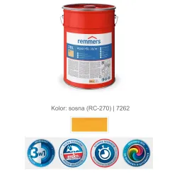 remmers Aqua HSL-36/m-Profi-Holzschutz-Lasur 3in1 20L Sosna