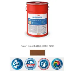 remmers Aqua HSL-36/m-Profi-Holzschutz-Lasur 3in1 20L Orzech