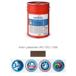 remmers Aqua HSL-36/m-Profi-Holzschutz-Lasur 3in1 20L Palisander