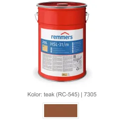 remmers HSL-31/m-Profi-Holzschutz-Lasur 3in1 5L Teak