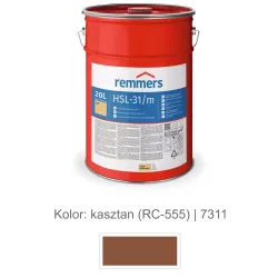 remmers HSL-31/m-Profi-Holzschutz-Lasur 3in1 5L Kasztan