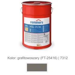 remmers HSL-31/m-Profi-Holzschutz-Lasur 3in1 20L Szary grafitowy