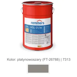 remmers HSL-31/m-Profi-Holzschutz-Lasur 3in1 5L Szary platynowy