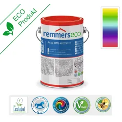 remmers Aqua OML-48/tm-Öl-Mittelschicht-Lasur [eco] 2,5L Kolory niestandardowe