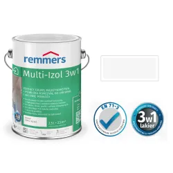remmers Wodny Lakier izolujący do drewna Multi-Izol 3w1 0,375L Biały