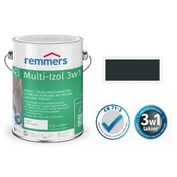 remmers Wodny Lakier izolujący do drewna Multi-Izol 3w1 0,375L Antracyt