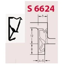 Deventer Uszczelka S 6624 120m K0  Brąz rustykalny