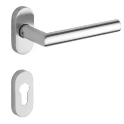 DormaKaba KLAMKA DORMAKABA 1/2 PURE 8906 6621/6679 PZ PRAWA OWAL, L-FORM, 8MM Stal nierdzewna DormaKaba KLAMKA DORMAKABA 1/2 PURE 8906 6621/6679 PZ PRAWA OWAL, L-FORM, 8MM Stal nierdzewna
