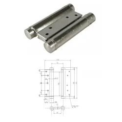 UE ZAWIAS WAHADŁOWY 150mm Nikiel