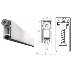 UE USZCZELKA OPADAJĄCA 1328 A 730mm (>530mm) [K5-500-1A-0730] Srebrny