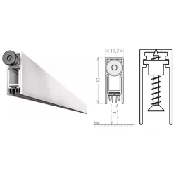 UE USZCZELKA OPADAJĄCA 1230 A 530mm (>330mm) [K5-505-1A-0530] Srebrny
