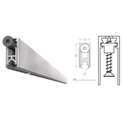 UE USZCZELKA OPADAJĄCA TOP PLUS 730mm (>580mm) [K5-235-1TA-0730] Srebrny