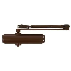 Assa Abloy Samozamykacz Assa Abloy DC120 z ramieniem z blokadą Brązowy 8014