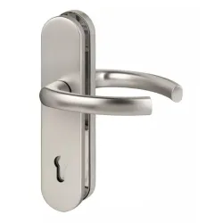 UE KLAMKA LOGO 72WB (PZ) (F1) [GD 85-95mm] Srebrny