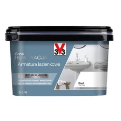 V33 Renowacja Armatura Łazienkowa 1L Biały