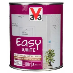 V33 Biała Farba do wnętrz EASY WHITE 10L Biały