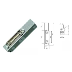 ISEO ELEKTROZACZEP 12V DO BLACH ZACZEPOWYCH, LEWY ISEO ELEKTROZACZEP 12V DO BLACH ZACZEPOWYCH, LEWY