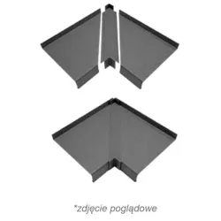 aluron Łącznik kątowy wewnętrzny 90° ALURON Classic Oliwkowy C33