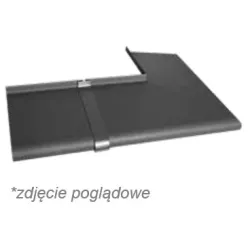 aluron Łącznik aluminiowy prosty 180° ALURON do parapetów Soft line Oliwkowy C33