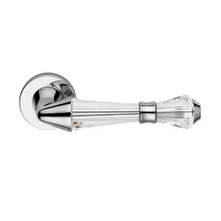 Linea Cali KLAMKA LUCE SZYLD OKRĄGŁY 023 CR Chrom